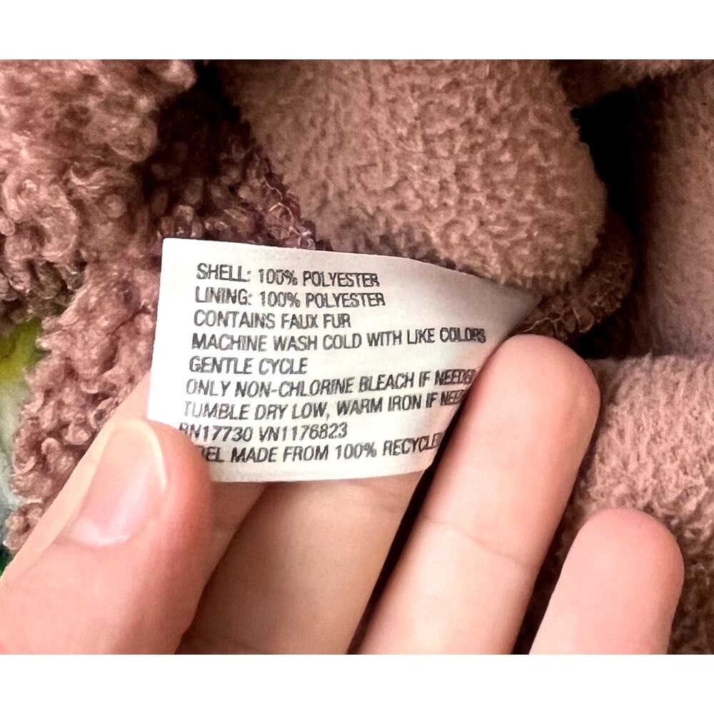 JoyLab Sherpa Pink Quarter Zip Pull Over Jacket - Picture 9 of 10